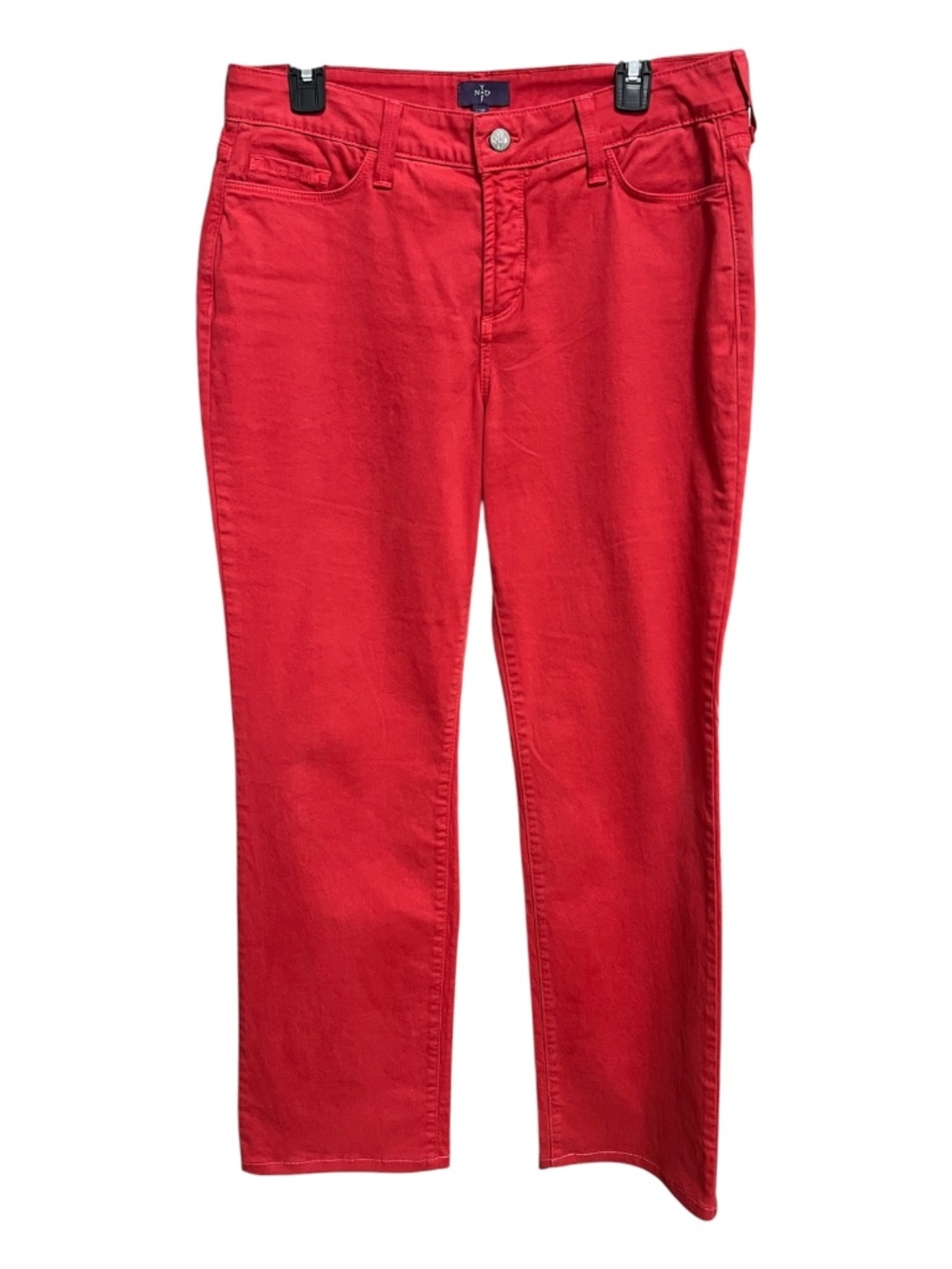 EUC NYDJ Red Straight Leg Pants | Size 12P